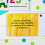 Personalised Very Hungry Caterpillar Board Book – 123, thumbnail 2 of 9