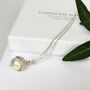 Pearl Acorn Sterling Silver Necklace, thumbnail 7 of 8