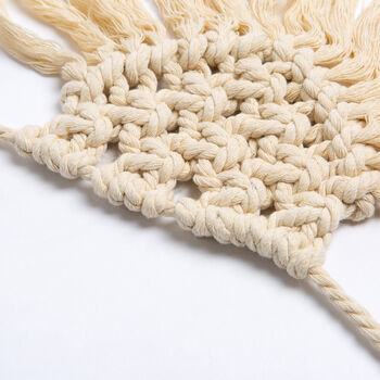Isabella Macrame Bunting Craft Kit, 4 of 9