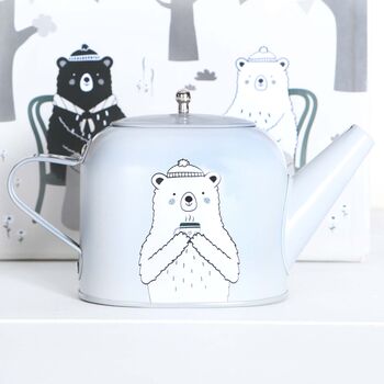Bear Camp Tea Set With Personalised Case, 3 of 5