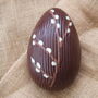 Dark Chocolate Pussy Willow Egg With Champagne Truffles, thumbnail 7 of 7