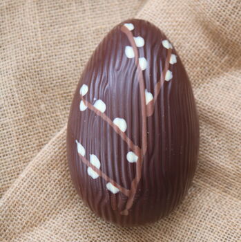 Dark Chocolate Pussy Willow Egg With Champagne Truffles, 7 of 7