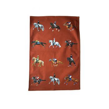 Dressage And Racehorses Tea Towels, 2 of 8