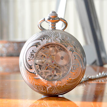 Antique Style Personalised Pocket Watch, 3 of 7