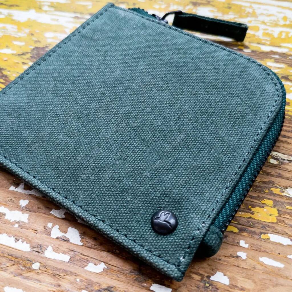 Pocket Square Wallet By Cora + Spink