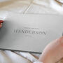 Personalised Surname Wedding Guest Book, thumbnail 2 of 5