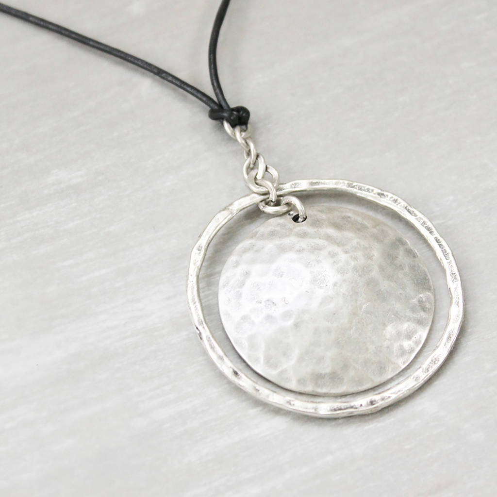 double pendant necklace by zamsoe | notonthehighstreet.com