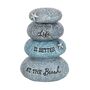 Life Is Better At The Beach Resin Stone Ornament, thumbnail 2 of 3