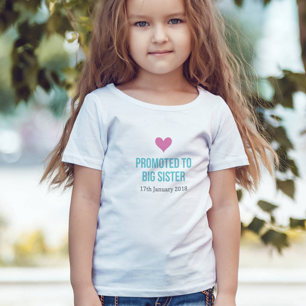 promoted to big sister shirt amazon