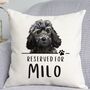 Reserved For Black Cockapoo Cushion, thumbnail 1 of 2