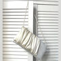 Ivory Ruched Satin Bridal Wedding Clutch, thumbnail 1 of 7
