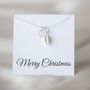 Christmas Gift For Coffee Lover, Coffee Bean Charm Necklace, thumbnail 1 of 6