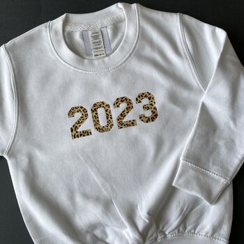 Children's Personalised 'Year' Unisex Sweatshirt, 5 of 11
