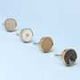 Brass Round Circular Detailed Pull Knobs By G Decor, thumbnail 4 of 8