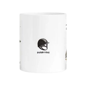 Personalised Horse Riding Mug With Custom Character, 2 of 9
