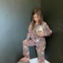 Personalised Children's Floral Disco Pyjamas, thumbnail 4 of 4