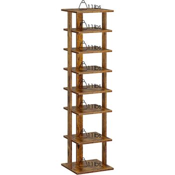 Seven Tier Shoe Shelf Rack Storage Cabinet Shoe Tower, 6 of 7