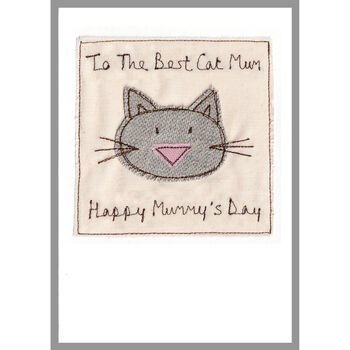 Personalised Cat Mother's Day Card For Mum Or Grandma, 4 of 12