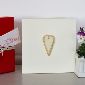 'Heart' Handmade Valentine's Card, 3 of 8
