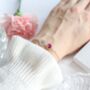 50th Birthday Bracelet – Birthstone And Initial Gift For Her, thumbnail 5 of 7