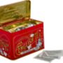 Vintage Victorian Berry Red Tea Tin 40 Teabags, thumbnail 2 of 3