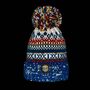 Fjord Nordic Knit Reflective Super Bobble Hat, thumbnail 4 of 4