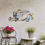 Combine Harvester Metal Wall Art Gift For Farm Garden Decor, thumbnail 5 of 10