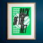 Back Of The Net, Football Wall Art Print, thumbnail 1 of 3
