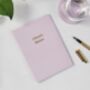 Personalised Pastel Lined Notebook, thumbnail 1 of 2