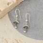 Sterling Silver Mushroom Hook Earrings, thumbnail 4 of 8