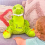 Personalised Childrens Dinosaur Soft Toy, thumbnail 2 of 4