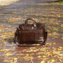 Genuine Leather Briefcase With Zip Pockets, thumbnail 10 of 12