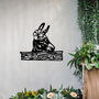 Donkey Garden Wall Art Gift For Outdoor Metal Decor Display, thumbnail 4 of 10