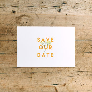 Herb Garden Wedding Save The Date Cards, 2 of 7
