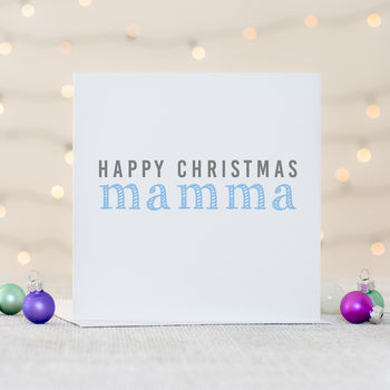 Happy Christmas Mamma Card, 2 of 3