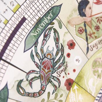 2026 | Large Moon Calendar, 8 of 9