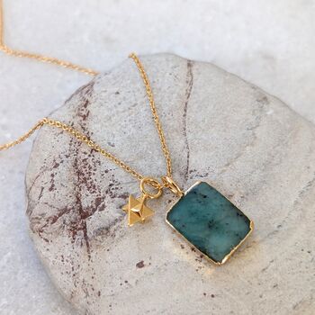 The Duo Emerald Necklace, 3 of 12