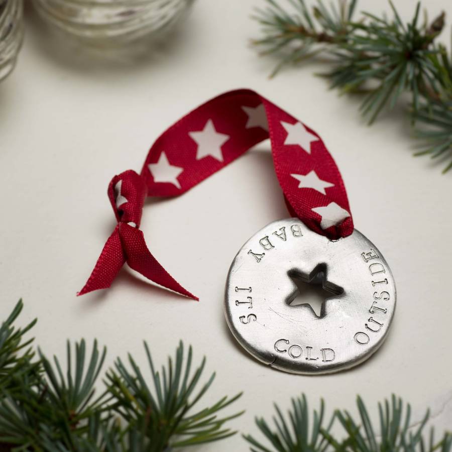 Personalised Christmas Decoration By Chambers & Beau