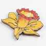 Wooden Birth Flower Brooches, thumbnail 5 of 12