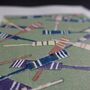 Green Cricket Bat Art Print, thumbnail 3 of 9