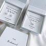 Pearl Sterling Silver Bridesmaid Earrings Gift Personalised Jewellery Boxes, thumbnail 3 of 3