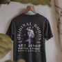 Womens 'Original Goods' Black Acid Wash T Shirt, thumbnail 4 of 6