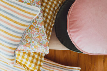 Lumbar Cushion In Suzy Stripe, 5 of 5