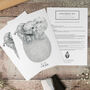 Personalised Baby Elephant Footprint Kit, thumbnail 6 of 6