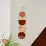 Small Warm Tones Modern Style Wall Hanging, thumbnail 1 of 5