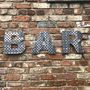 Metal Letter Signs For Home And Garden Bars, thumbnail 5 of 9