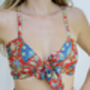 Red Tie Bow Bralet, thumbnail 3 of 3