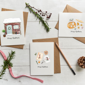 Cosy Christmas Card Pack, 5 of 5