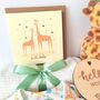 New Baby Giraffe Hamper | Unisex Gift Box, thumbnail 5 of 12