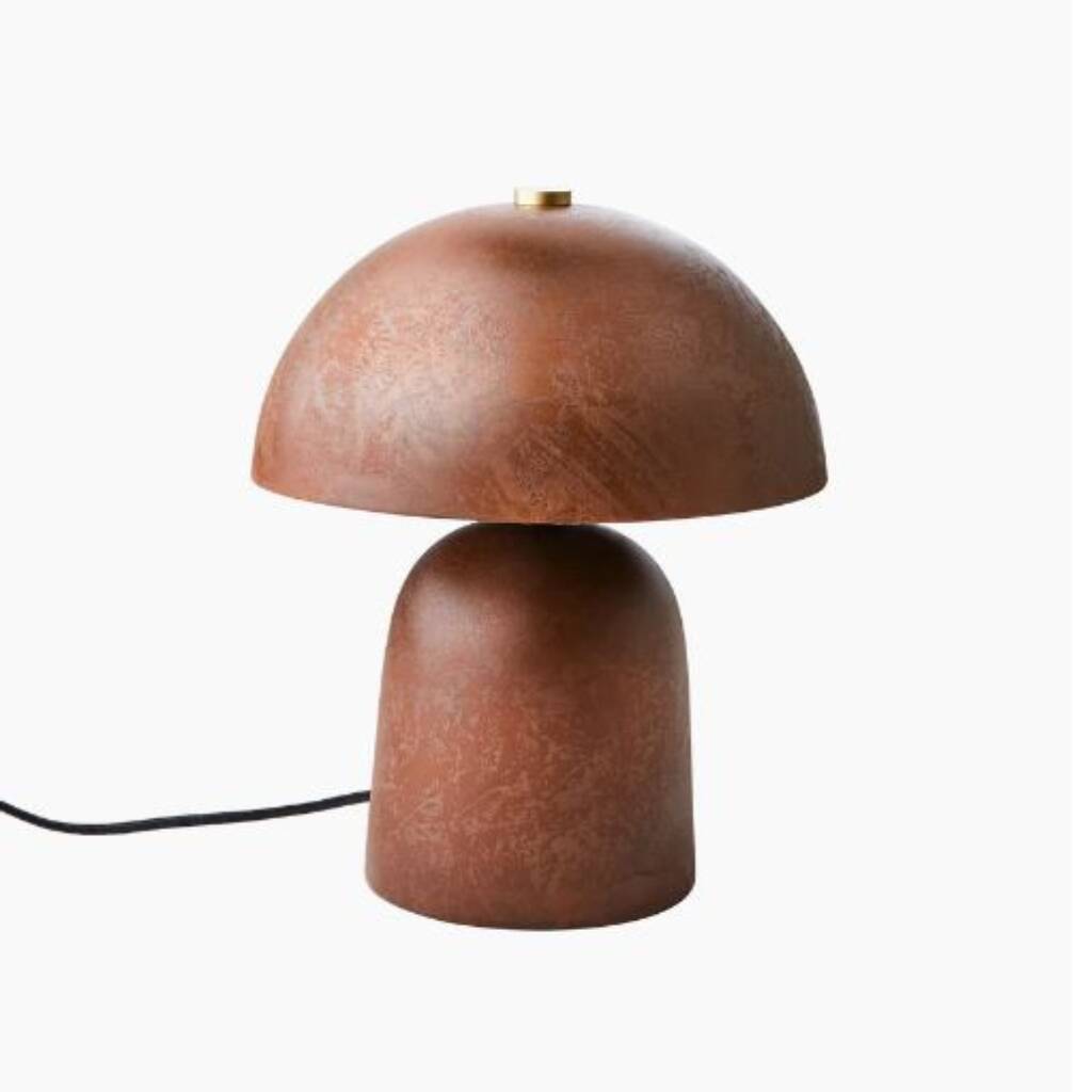 Fungi Lamp, S, Rusty Brown, 1 of 3